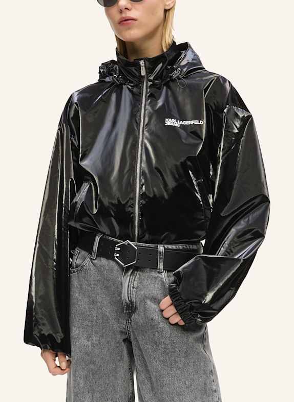 KARL LAGERFELD JEANS Jacke SCHWARZ