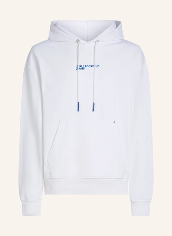 KARL LAGERFELD JEANS Hoodie WEISS