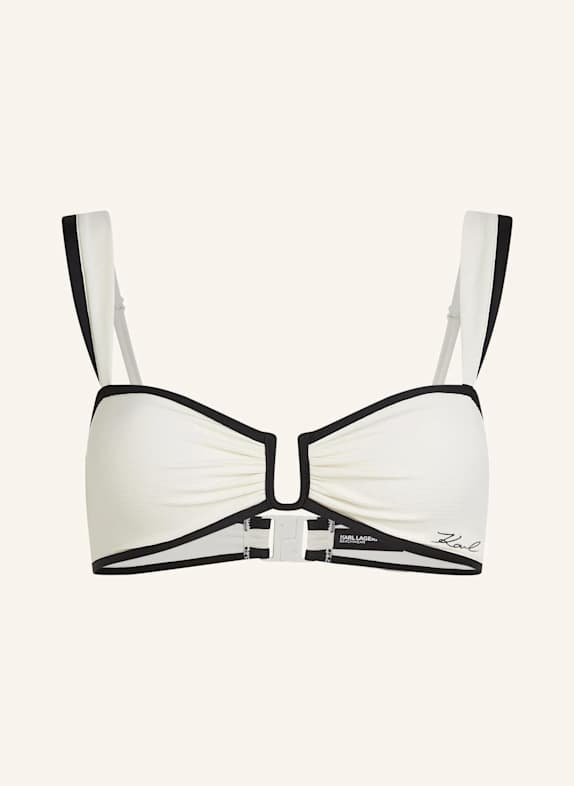 KARL LAGERFELD Bikini-Top BEIGE