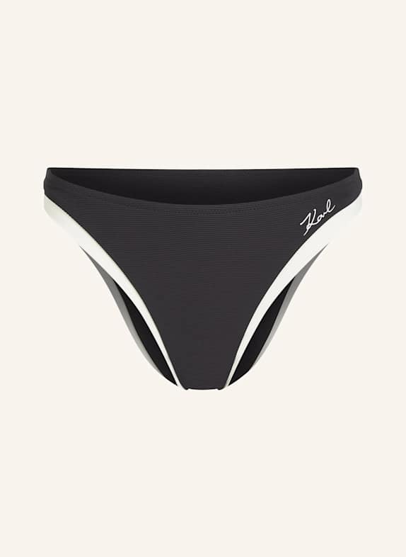 KARL LAGERFELD Bikini-Hose SCHWARZ