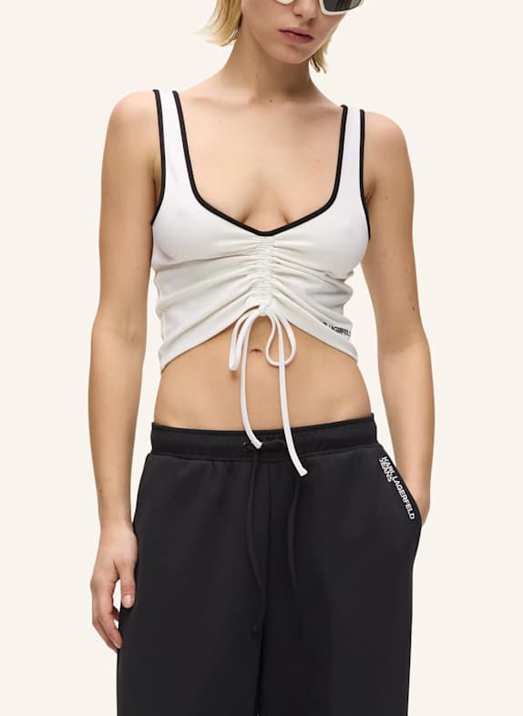 KARL LAGERFELD JEANS Top WEISS