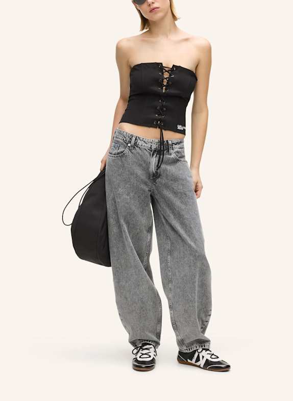 KARL LAGERFELD JEANS Top SCHWARZ