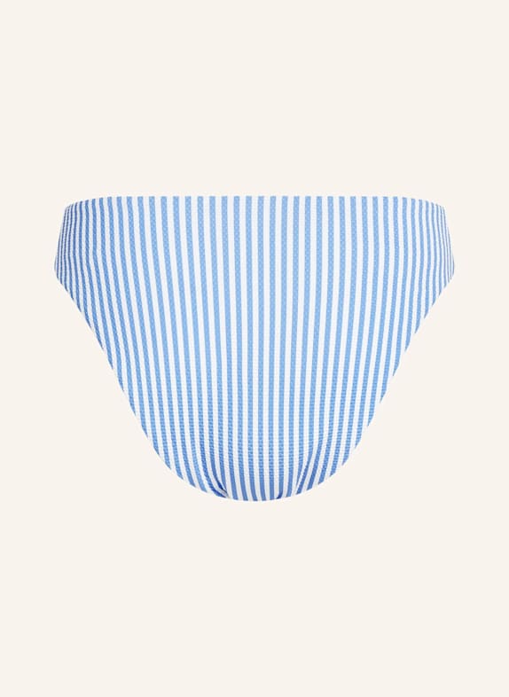 KARL LAGERFELD Bikini-Hose BLAU/ WEISS