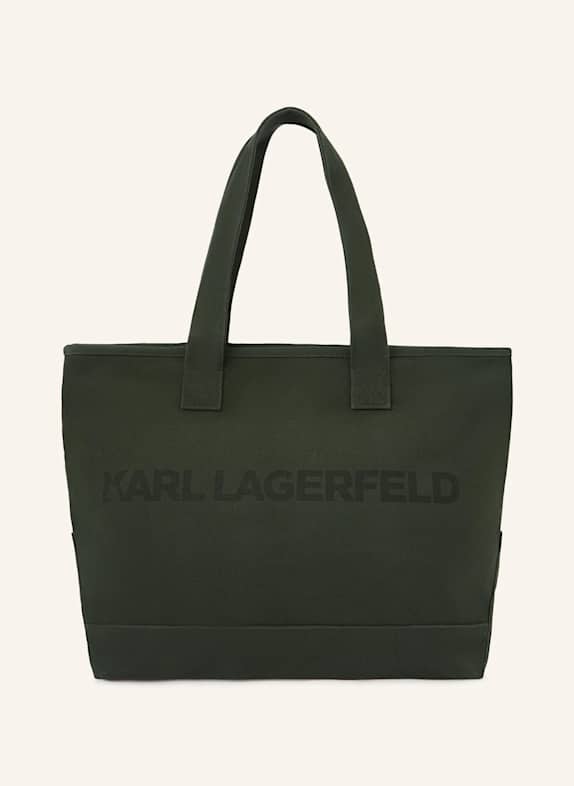 KARL LAGERFELD Shopper DUNKELGRÜN