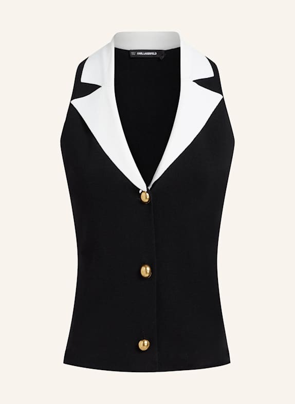KARL LAGERFELD Top SCHWARZ