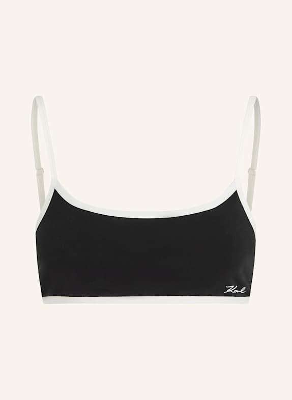 KARL LAGERFELD Top SCHWARZ