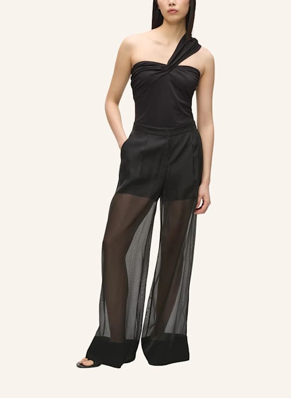 KARL LAGERFELD Hose SCHWARZ
