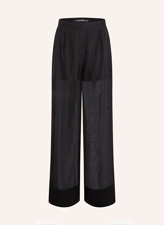 KARL LAGERFELD Hose SCHWARZ