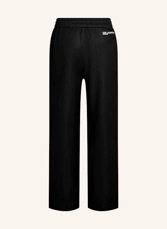 KARL LAGERFELD JEANS Hose SCHWARZ