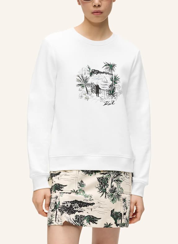 KARL LAGERFELD Sweatshirt BEIGE