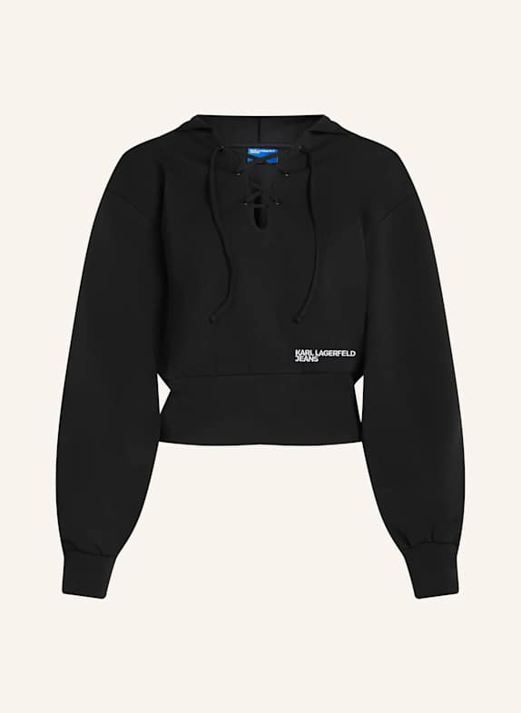 KARL LAGERFELD JEANS Hoodie SCHWARZ