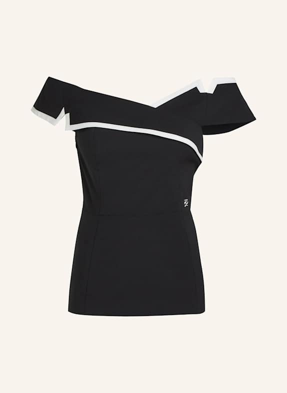 KARL LAGERFELD Top SCHWARZ