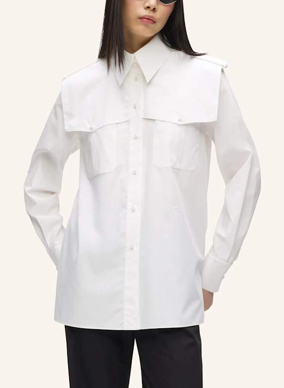KARL LAGERFELD Bluse WEISS