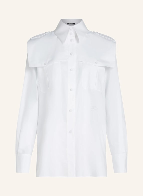 KARL LAGERFELD Bluse WEISS