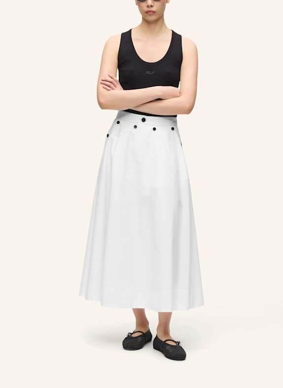 KARL LAGERFELD Rock WEISS