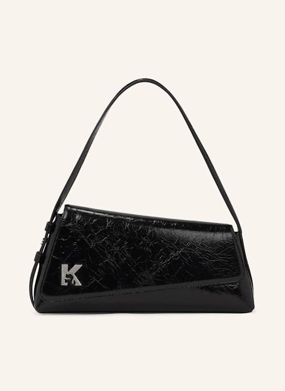 KARL LAGERFELD JEANS Schultertasche SCHWARZ