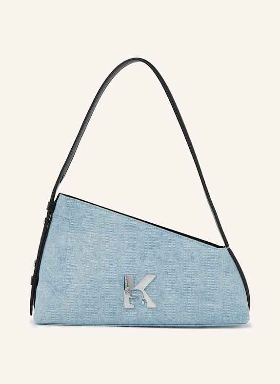 KARL LAGERFELD JEANS Schultertasche HELLBLAU