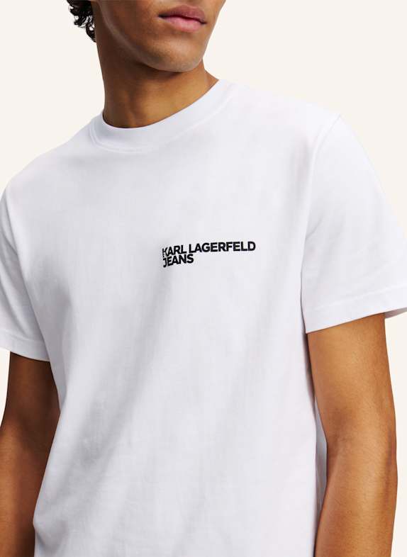 KARL LAGERFELD JEANS T-shirt WEISS