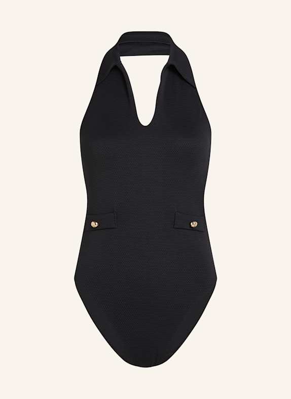 KARL LAGERFELD Badeanzug SCHWARZ