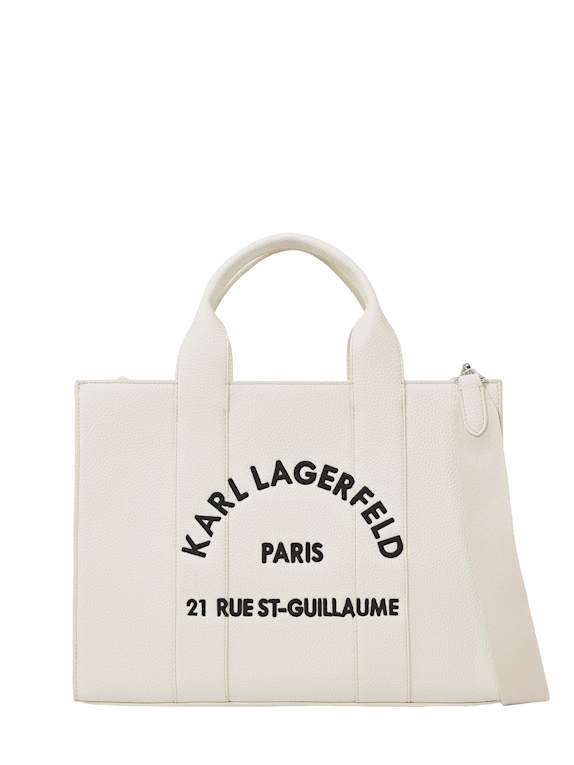 KARL LAGERFELD Handtasche WEISS
