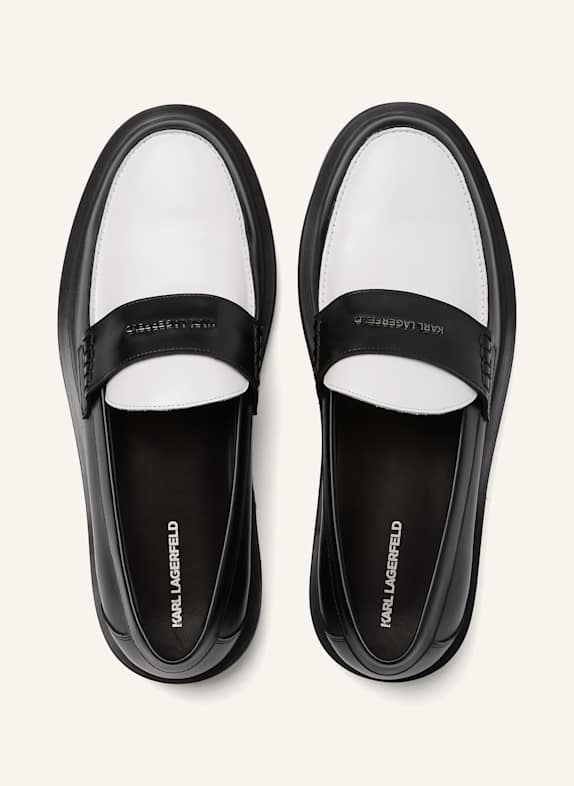KARL LAGERFELD Loafer SCHWARZ