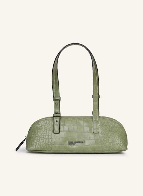 KARL LAGERFELD JEANS Schultertasche HELLGRÜN