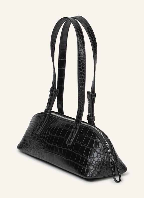 KARL LAGERFELD JEANS Schultertasche SCHWARZ