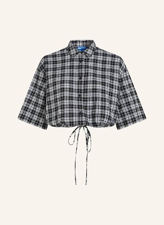 KARL LAGERFELD JEANS Bluse SCHWARZ