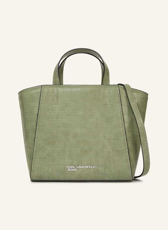 KARL LAGERFELD JEANS Handtasche HELLGRÜN