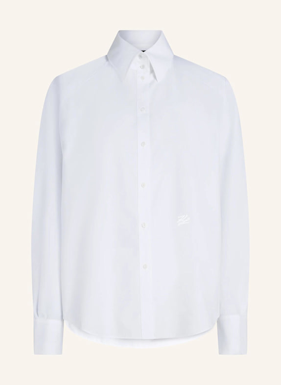 KARL LAGERFELD Bluse WEISS
