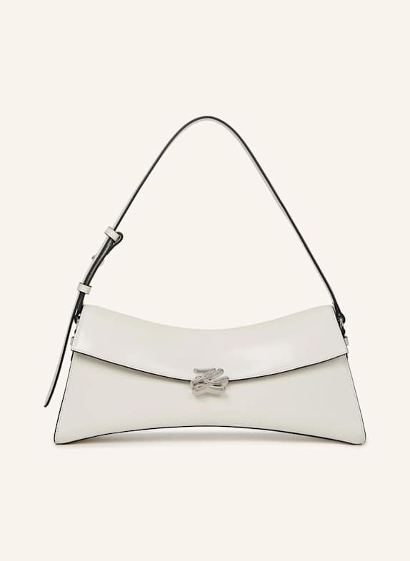 KARL LAGERFELD Schultertasche WEISS