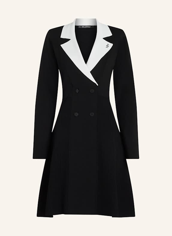 KARL LAGERFELD Kleid SCHWARZ