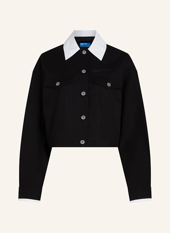 KARL LAGERFELD JEANS Jacke WEISS/ SCHWARZ