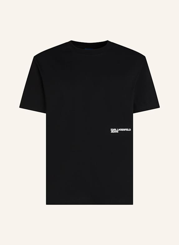 KARL LAGERFELD JEANS T-shirt SCHWARZ