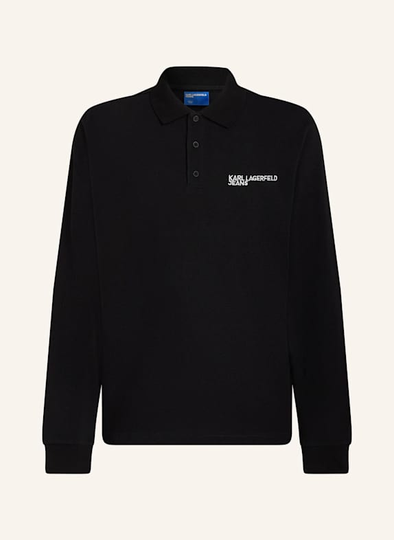 KARL LAGERFELD JEANS Poloshirt SCHWARZ