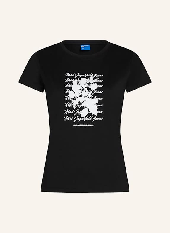 KARL LAGERFELD JEANS T-shirt SCHWARZ