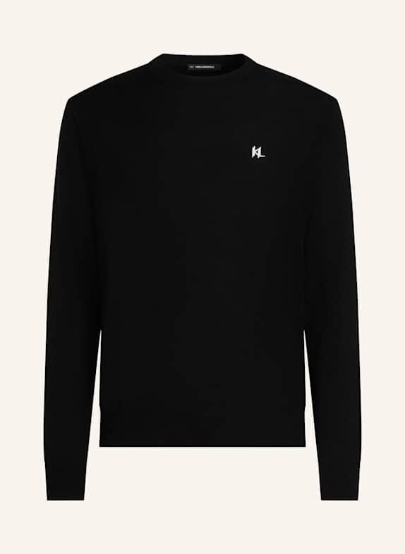 KARL LAGERFELD Sweatshirt SCHWARZ