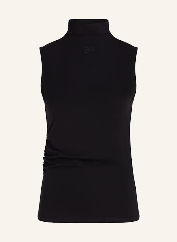 KARL LAGERFELD Unterhemd SCHWARZ