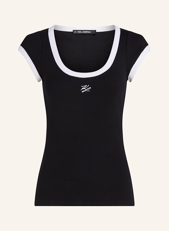 KARL LAGERFELD T-shirt SCHWARZ