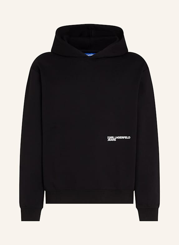 KARL LAGERFELD JEANS Hoodie SCHWARZ