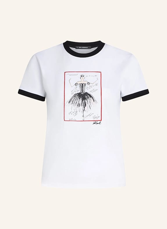 KARL LAGERFELD T-shirt WEISS