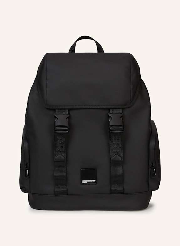 KARL LAGERFELD JEANS Rucksack SCHWARZ