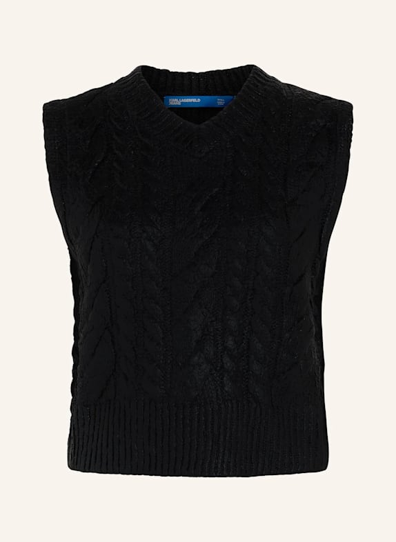 KARL LAGERFELD JEANS Sweatshirt SCHWARZ