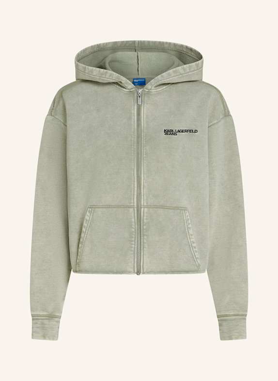 KARL LAGERFELD JEANS Hoodie HELLGRÜN