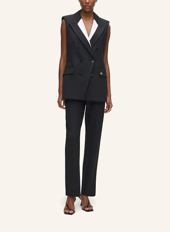 KARL LAGERFELD Hose SCHWARZ