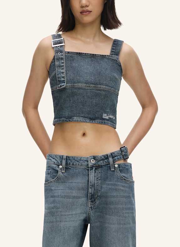 KARL LAGERFELD JEANS Bluse HELLBLAU