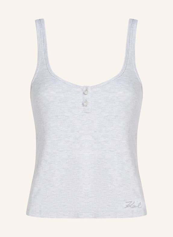 KARL LAGERFELD Top GRAU