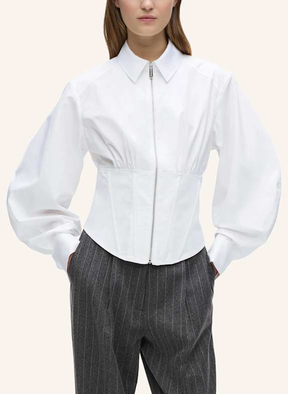 KARL LAGERFELD Bluse WEISS