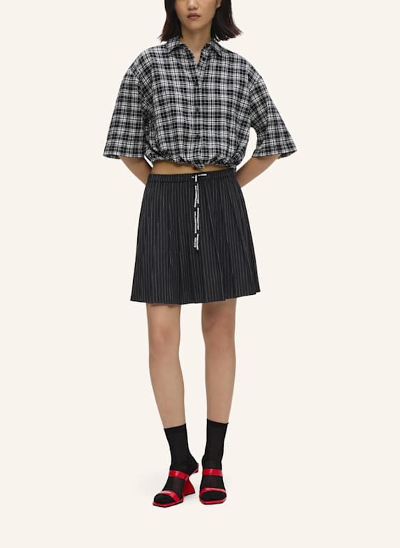 KARL LAGERFELD JEANS Rock SCHWARZ