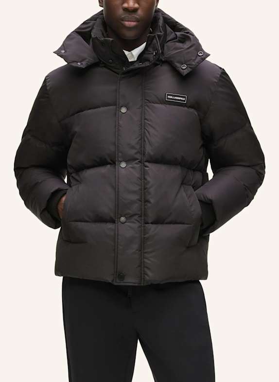 KARL LAGERFELD Jacke SCHWARZ
